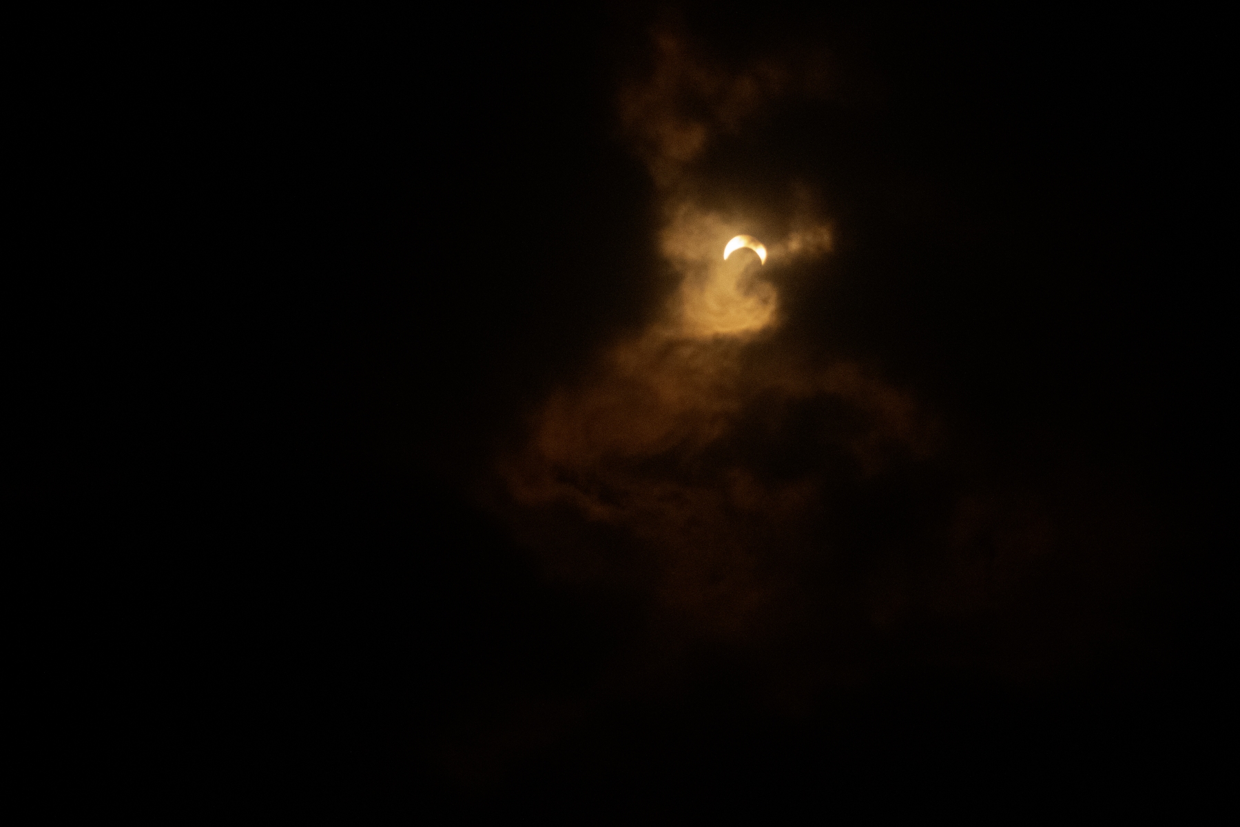 Ring of fire eclipse, just after totality Ring of fire eclipse, just after totality