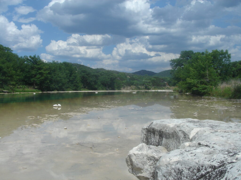 Rio River in Garner State park