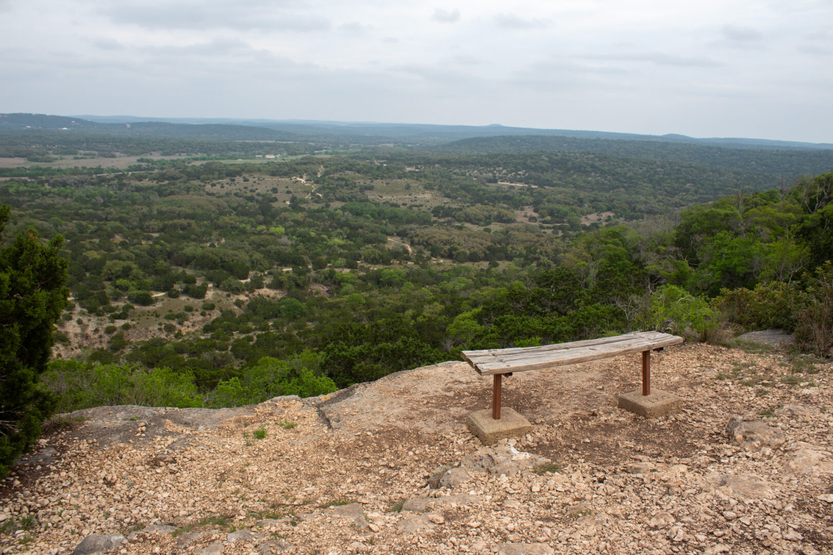 Westloop Overlook at bench 1